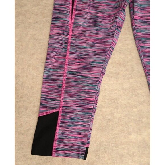 ABS Leggings Compression Heather Pink Yoga Allen Schwartz Women's Size Medium - Picture 4 of 12
